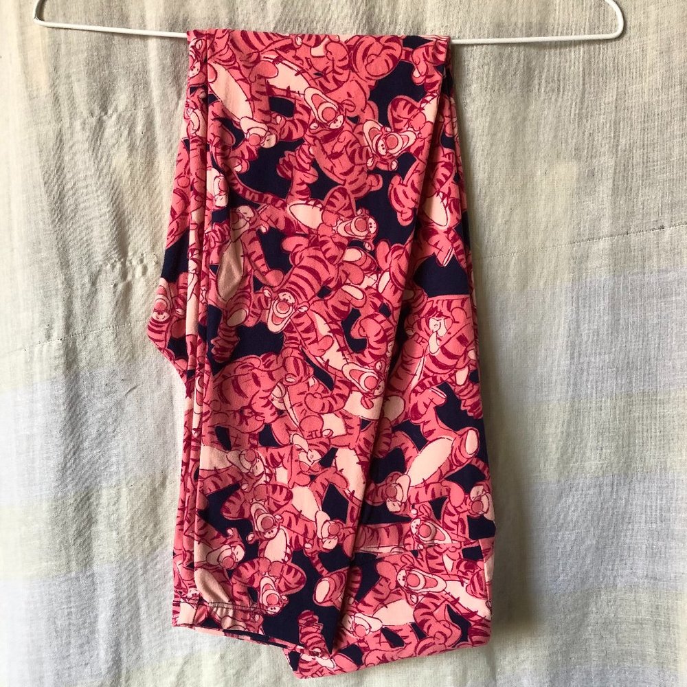 OS LuLaRoe Leggings - Disney Tigger Pattern